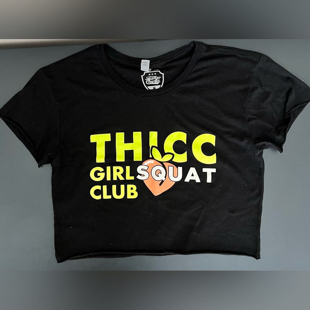 Tango Charlie Crop. “Thicc Girl Squat Club🍑”